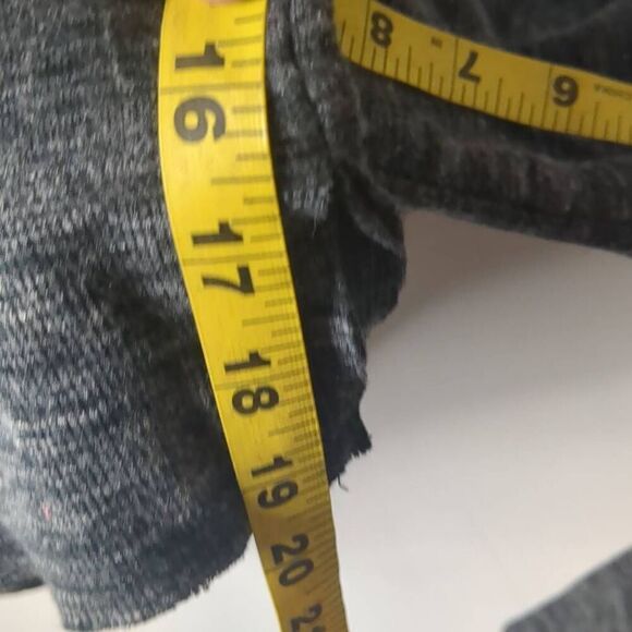 Calvin Klein Performance Marled Charcoal Cowl Neck Sweatshirt XL - Picture 5 of 7